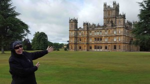 Linda Seger at Highclere Castle